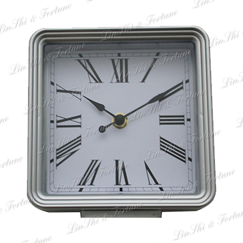 L1605B 6 INCH plastic TABLE CLOCK